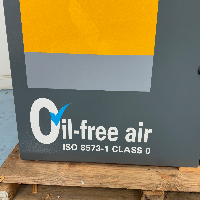 Atlas Copco Oil-Free Air ZT22VSD Air Compressor image 3